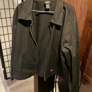 Dickies Black Lightweight Work Jacket